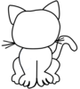 Blank Cat Image